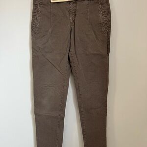 Bugatchi Tan Checkered Trousers